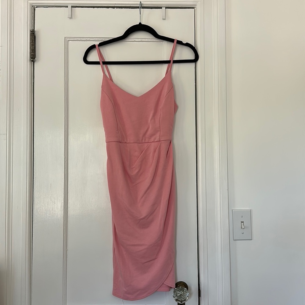 Zalalus Pink Sleeveless Short Dress Size Small